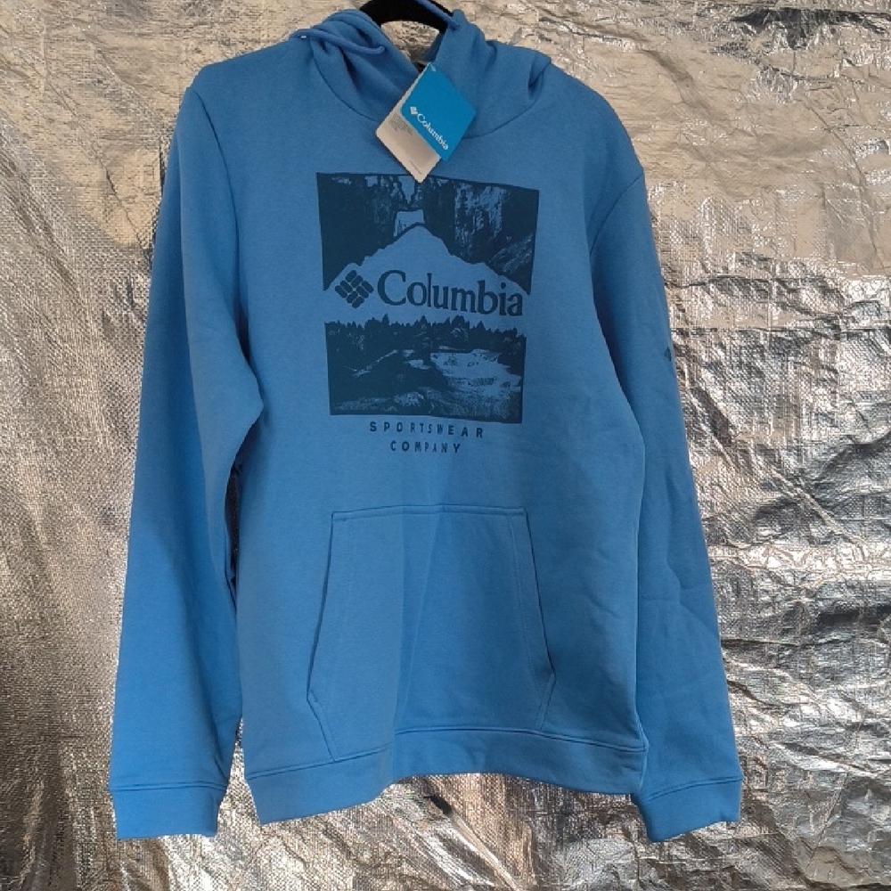 Columbia Men's Sky Blue Hoodie